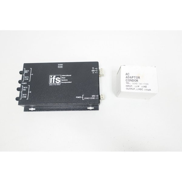 Ifs Fiber Optic Interface Transceiver Ethernet And Communication Module D2300 RS485